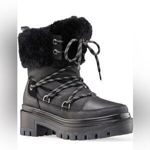 Cougar Marlon Faux Shearling Cuff waterproof Boots (women) NWT